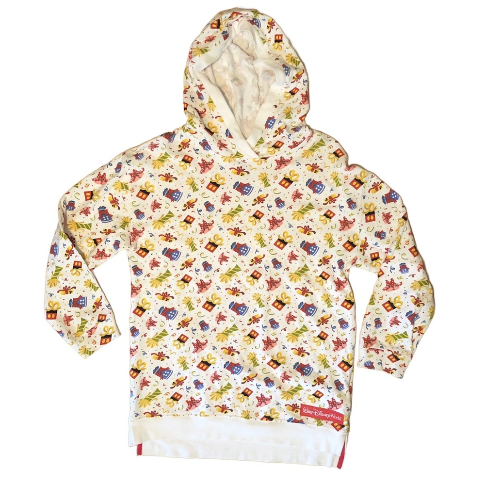 Disney Parks Let’s Celebrate Disney World Mickey Hoodie Sweatshirt Women's XL‎
